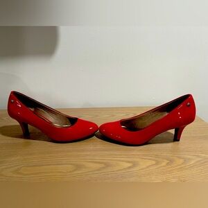 Life Stride red high heels